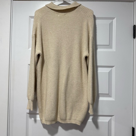 Altar'd State Beige Tunic Sweater - Picture 6 of 10